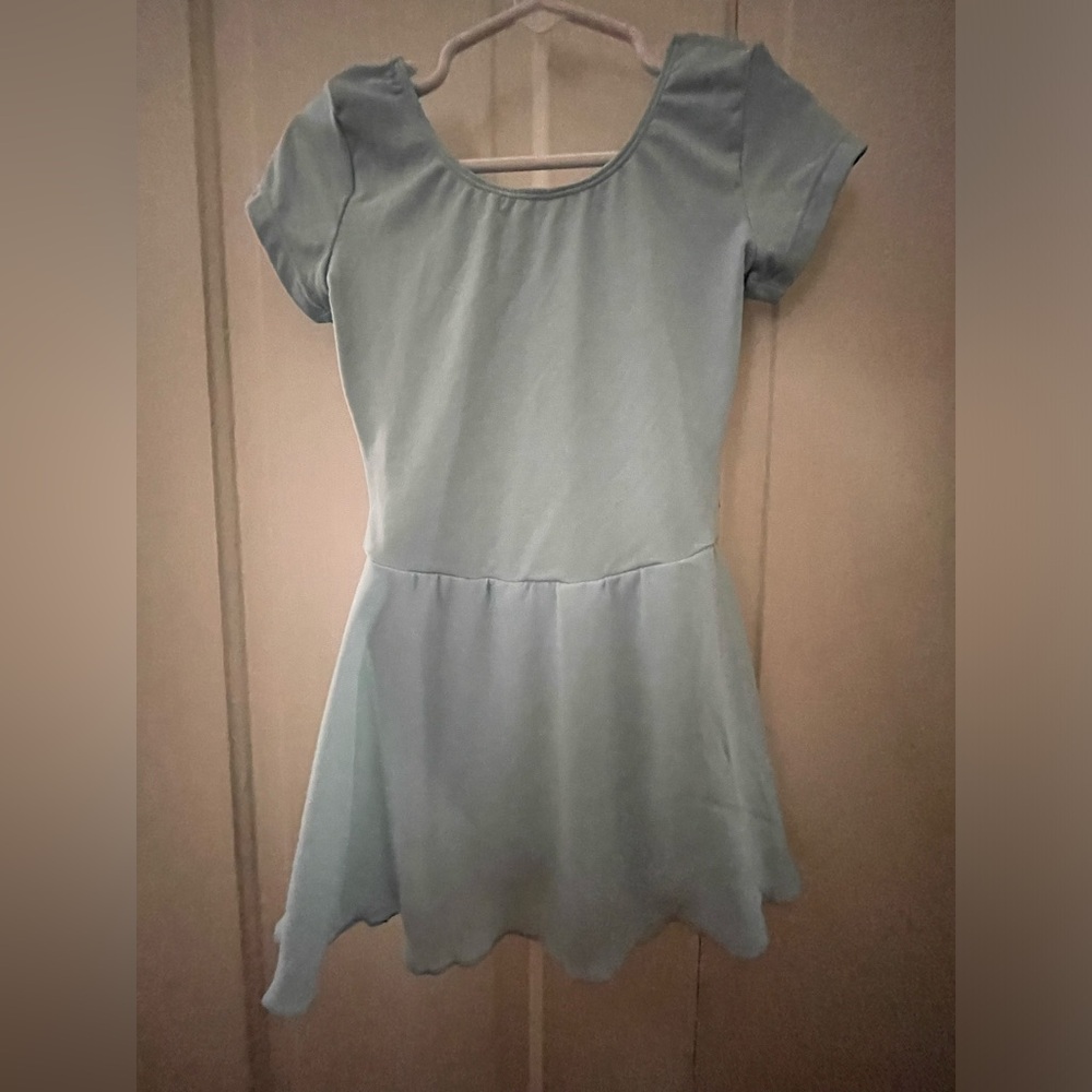 Bloch 6-7 Light Blue Dance Leotard. Lightly used condition.